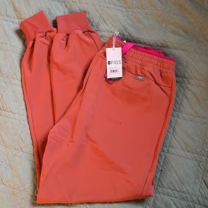 Terracotta Figs Scrub bottoms